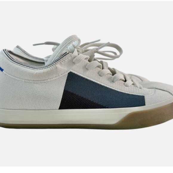 Rothys NEW Blackberry Block Lace Up Sneakers Shoes Women's size 7 - Picture 3 of 9